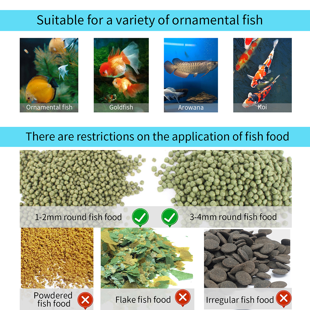 100ML Large Capacity Fish Feed – Aquarium Fish Feeder Automatic recenzja i cena