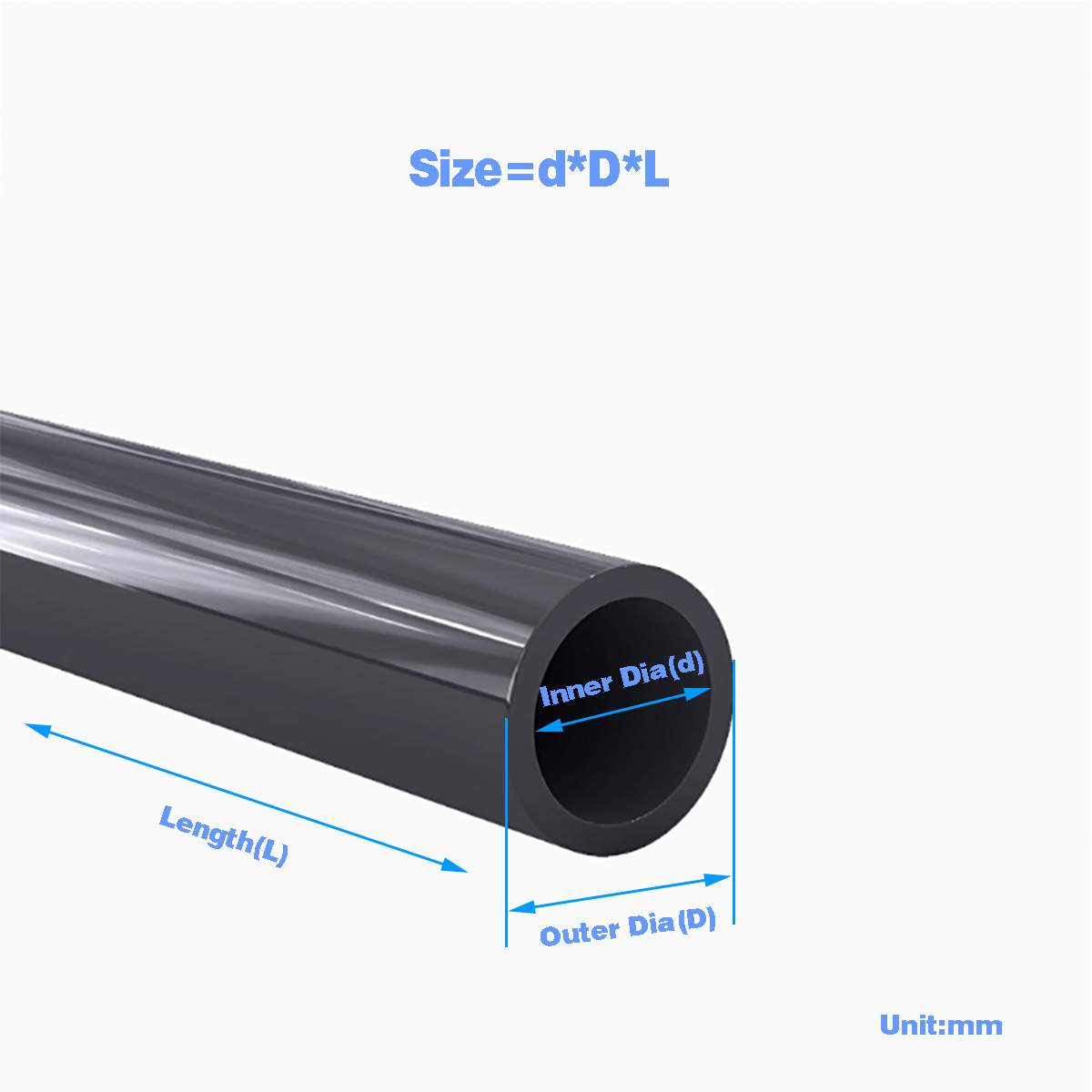 Black PVC Plastic Pipe Hollow  – Aquarium Fish Youtube recenzja i cena