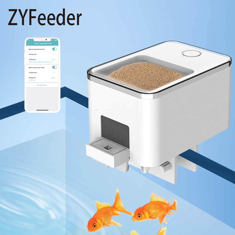 1PC WIFI/Button Version automa – Aquarium Fish Feeder Automatic recenzja i cena