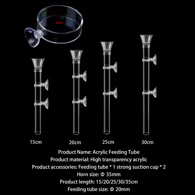 ⭐ Acrylic Aquarium Feeder Tube – Aquarium Fish Youtube recenzja i cena