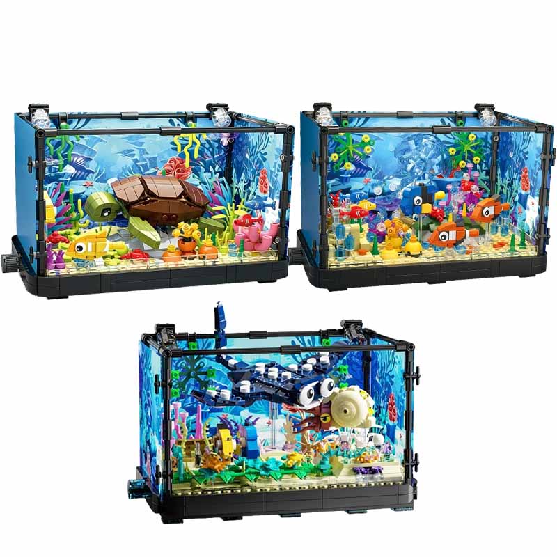 Fish Tank Building Block Set w – Aquarium Fish Real recenzja i cena