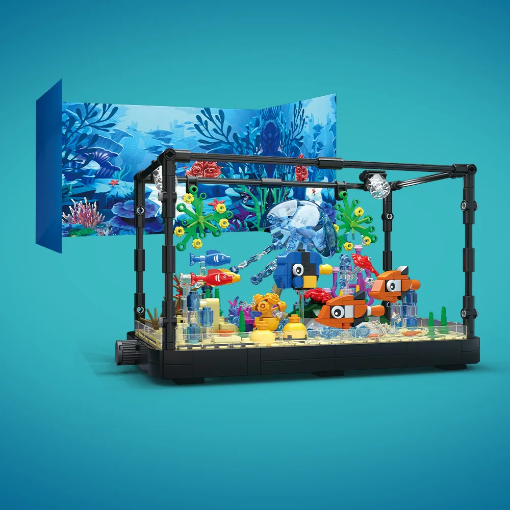 Fish Tank Building Block Set w – Aquarium Fish Real recenzja i cena