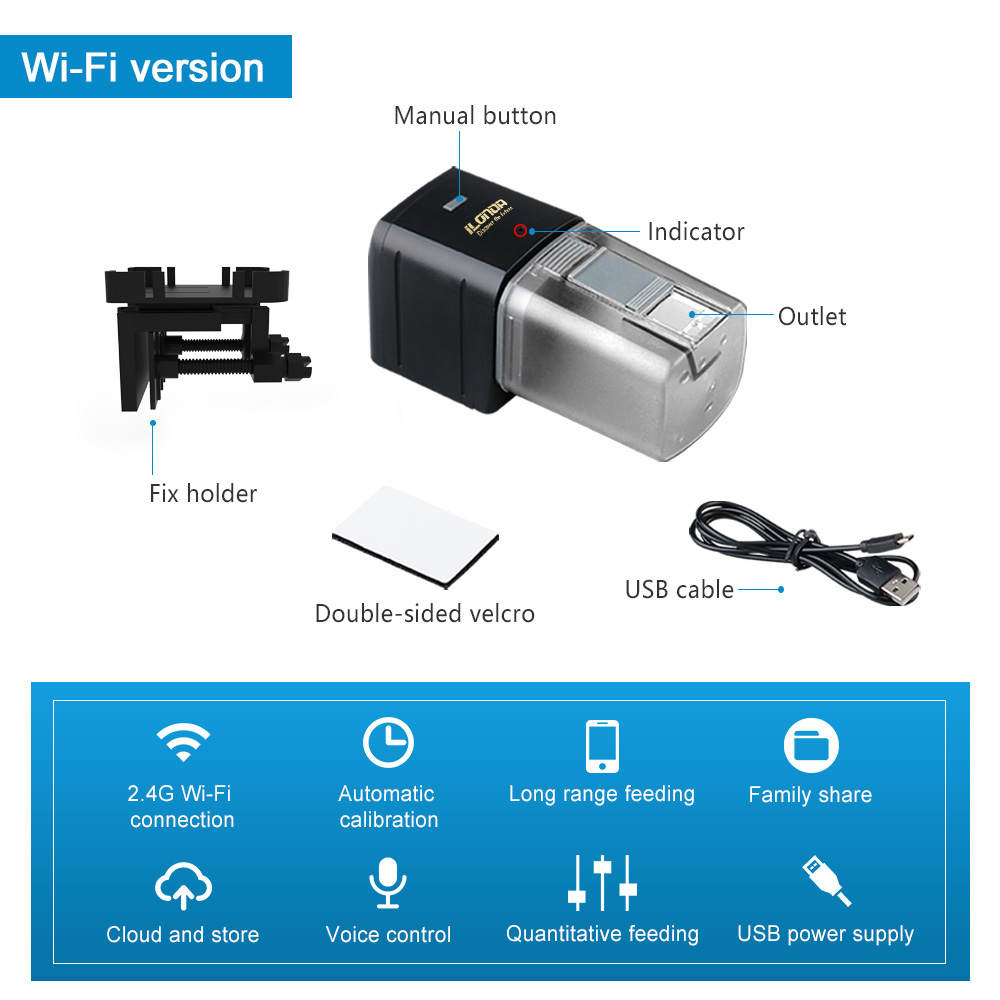 WiFi Fish Feeder Automatic Fis – Aquarium Fish Feeder Automatic recenzja i cena