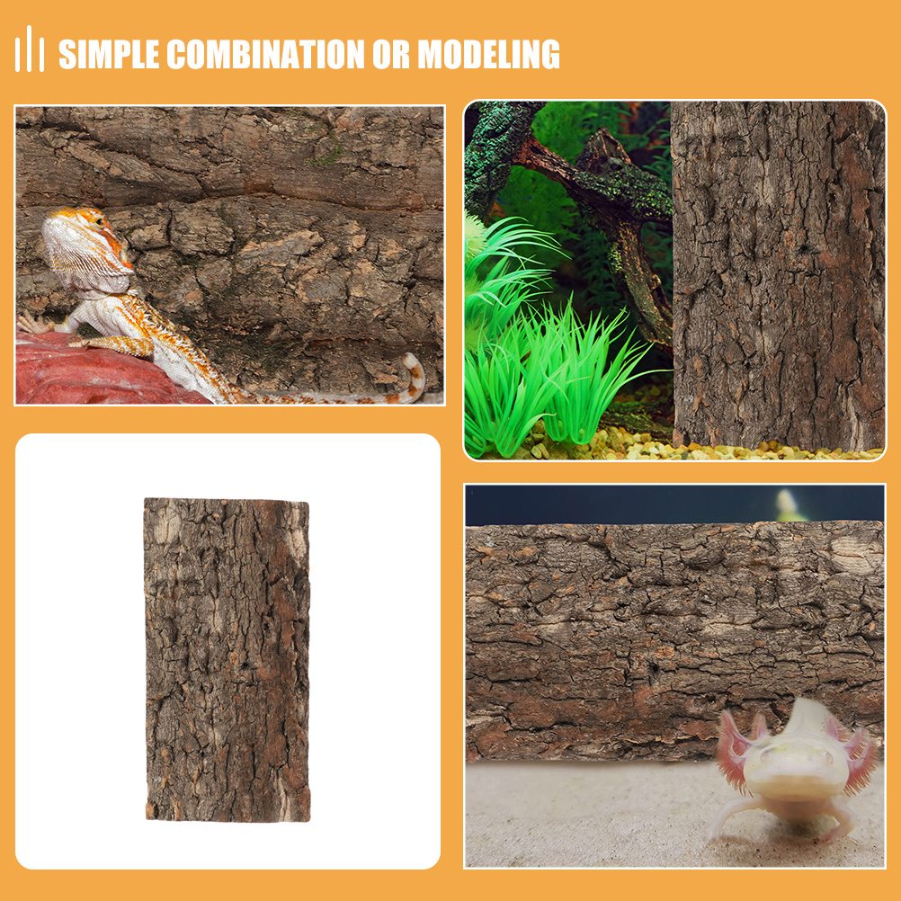 3pcs Cork Bark For Reptiles Te – Aquarium Fish Real recenzja i cena